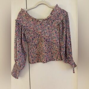 BB Dakota Floral Smock Top